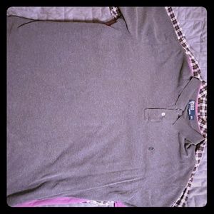 Polo shirt gray